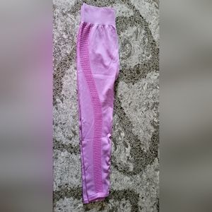 Womens Seamless Mesh-Panel Leggings